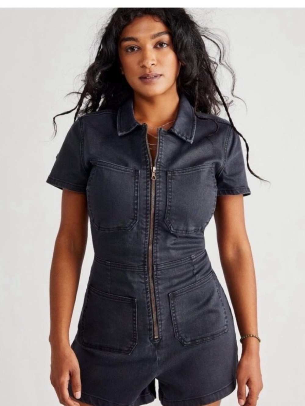 Free People CRVY Lennox Shortsuit